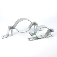 STHLTXGS 双半圆卡扣箍160mm 用于广告牌交通标管道设备安装