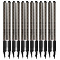 得力 S43(J) 黑色 签字笔中性笔水笔 0.38mm 12支/盒 3盒/组 计量单位:组