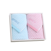 洁丽雅 雅致毛巾西域双条装 RBL-0122-2 颜色随机 计量单位:盒
