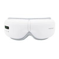 沃品(WOPOW) EM02眼部按摩仪屏显 小巧方便携带 可定制 白色