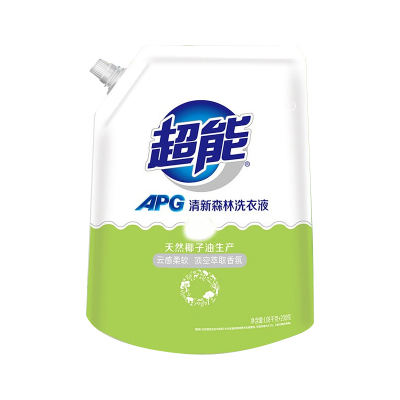 超能 APG 清新森林 洗衣液 1.08kg+200g(带出液口D)