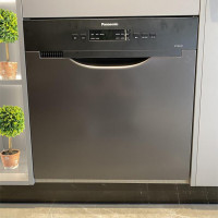 松下(Panasonic)家用嵌入式洗碗机NP-F86K2RN 抽屉式8套洗碗机 独立加热送风烘干