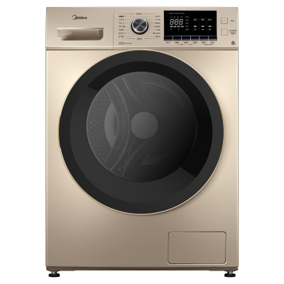 美的(Midea)MG100-1451WDY-G21G洗衣机全自动滚筒洗衣机10公斤kg单洗