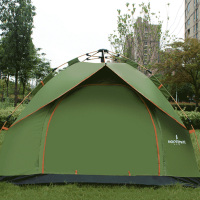 何大屋全自动户外帐篷防雨户外双人双层免搭建露营野营HDW1505