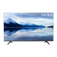 海信(Hisense) 43H3F 43英寸 高清平板1+8GB大内存 悬浮全面屏工艺电视