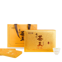 七彩云南 普洱茶生茶七彩茶王古树春茶精品茶叶 礼盒装36g*10
