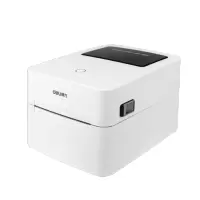 得力(deli)DL-750W热敏标签打印机 快递仓储物流面单固定资产 108mm商用办公打单不干胶条码打印机
