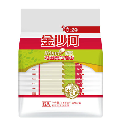 金沙河鸡蛋挂面150g*10组合装