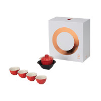 万仟堂高档茶具 鸿运高照盖碗泡茶套装