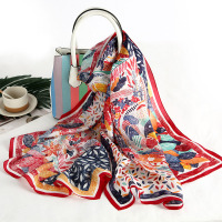 皓曼纺织(HAOMAN TEXTIELS) 艾洛丝蜀语真丝围巾HM-FJE003