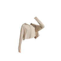 蕉下 冰薄系列披肩防晒服霜奶白F(均码)