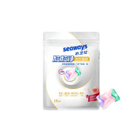 水卫仕(SHUIWEISHI) 粒粒净洗衣凝珠(全效呵护)18颗*1袋(三腔)