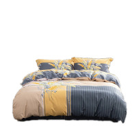 水星家纺 热带往事全棉缎纹抗菌四件套124803 220cm×240cm/套