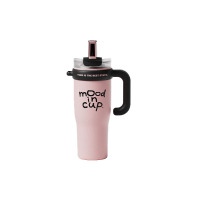 物生物(RELEA) 大力水守陶瓷内胆保温杯把手款1300ml