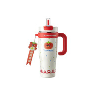 物生物(RELEA) 大力水守保温杯 陶瓷内胆送茶仓(颜色随机)