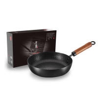德博莱 田川锻打煎锅平底锅不粘锅LD-214