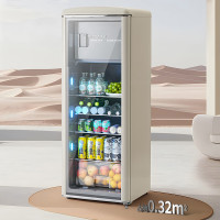 西屋(WESTINGHOUSE) SC-230M复古冰吧冷藏冰箱 复古冰箱230L 白色