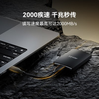 雷克沙(Lexar)移动固态硬盘usb3.2Type-C高速传输iPhone15系列外录pssd硬盘 ARMOR700I