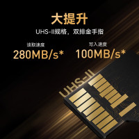 雷克沙 128GB TF(MicroSD)存储卡 U3 V60 A1 读280MB/s 写100MB/s 高内存卡
