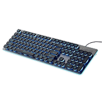 茁泥 BK06机械键盘电竞专用 PC/散热支,高速耐力,炫酷灯光装饰