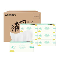 清风 柔韧系列亲肤抽纸6联包 AR60SZK