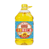 鲁花 厨中香浓香葵花仁油4L食用油
