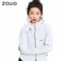 zauo冰感防晒斗篷白色