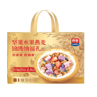 西麦 坚果水果燕麦锦绣纳福礼735g+1000ml
