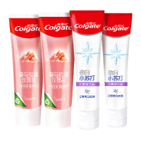 高露洁 劲白小苏打牙膏家庭装120g*4支牙膏