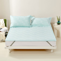 罗莱 只此天青A类抗菌可水洗凉席三件套180×200cm