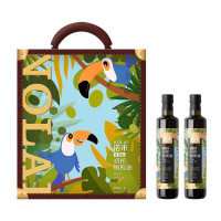 诺来特级初榨纯正橄榄油750ml*2礼盒装