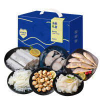 鲜到鲜得 镜礁海鲜礼盒2150g