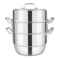 德鲁曼(DELUMEN) 德鲁曼 蒸优复层锅 三层多用 DZ-28 28cm锅具