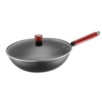 爱仕达 精铁锅具无涂层爆炒锅 CF32B6TG