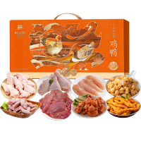 鲜禾鲜 八珍玉食全鸡礼盒B款 3550g