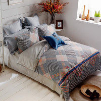 多喜爱-芬纳诺纯棉抗菌四件套-英伦风范