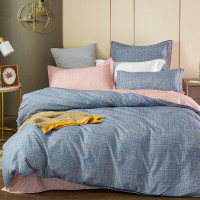 多喜爱-纯棉抗菌四件套-格韵