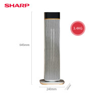 夏普 立式暖风机机械款HX-FM203A-W