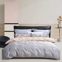 水星家纺 全棉抗菌四件套——花意悠扬 123006