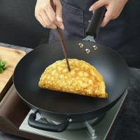 炊大皇 手铸铸铁炒锅(非氧化)CG32SZ锅具