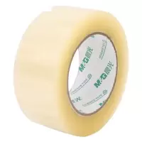 晨光(M&G)普透型封箱胶带高粘度打包胶带米黄色宽 48MM*60Y 6卷/筒 AJD97328