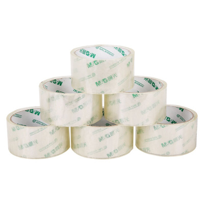 晨光(M&G)普透大胶带 封箱胶带60mm*150y 5卷装(AJD97335)