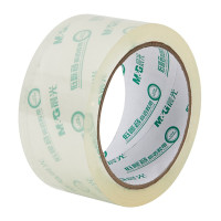 晨光(M&G)普惠高透封箱胶带 快递打包库房 高品质高透明打包胶带 60mm*60y AJDN7502 5卷装