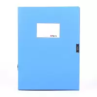 晨光(M&G) ADM94814 经济型蓝色粘扣档案盒5.5cm档案盒 12盒/箱