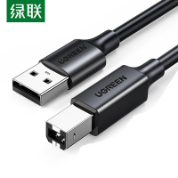 绿联(UGREEN) US104 USB2.0打印线 1.5米