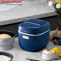 摩飞电器(Morphyrichards)多功能电饭煲电饭锅 家用小型3L双胆煮饭煲汤锅智能和面机 MR8500轻奢蓝