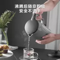 美的(Midea)电水壶 MK-HP1706双层壶身1.7升防烫316母婴级不锈钢无缝内胆一键55度