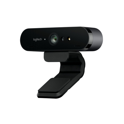 罗技(Logitech) C1000e 4K超高清网络直播摄像头 广角视频电脑笔记本摄像头 内置麦克风 黑色