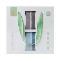爱竹人 竹韵双条盒B10(条纹毛巾*2)