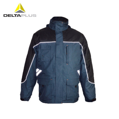 代尔塔(DELTAPLUS)405412马克系列防风雨派克大衣藏青色